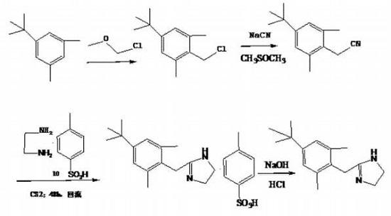 ​盐酸赛洛唑琳的合成方法