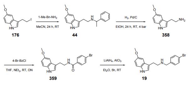 synthesis of 5-Methoxytryptamine