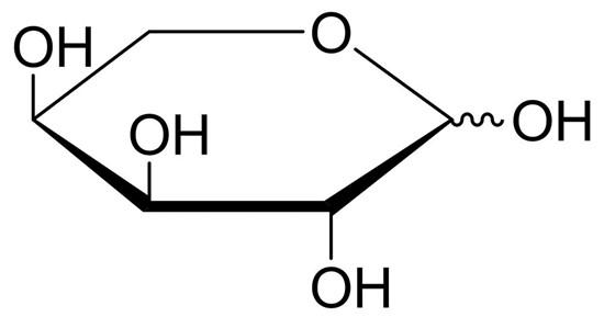 l-阿拉伯糖结构式示意图l-阿拉伯糖,又称树胶醛糖,果胶糖,是一种戊醛