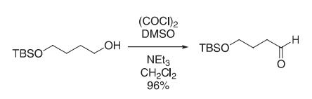 synthesis of 4-(tert-ButyldiMethylsilyloxy)butanal synthesis of 4-(tert-ButyldiMethylsilyloxy)butanal
