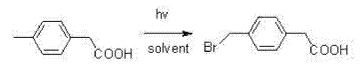 对溴甲基苯乙酸的制备方法