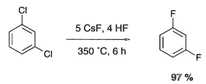 synthesis of 1,3-Difluorobenzene