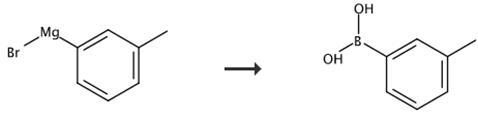 3-甲基苯硼酸的合成路线