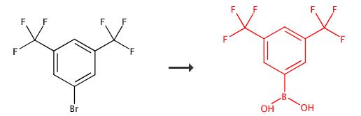 3,5-双(三氟甲基)苯硼酸的合成与应用