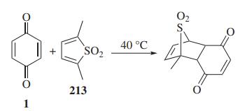 Diels-Alder reaction of 1,4-benzoquinone