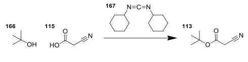 synthesis of tert-butyl cyanoacetate