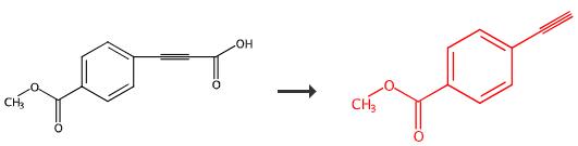  4-乙炔基苯甲酸甲酯的合成与应用