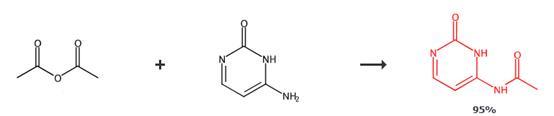 N4-乙酰胞嘧啶的合成路线