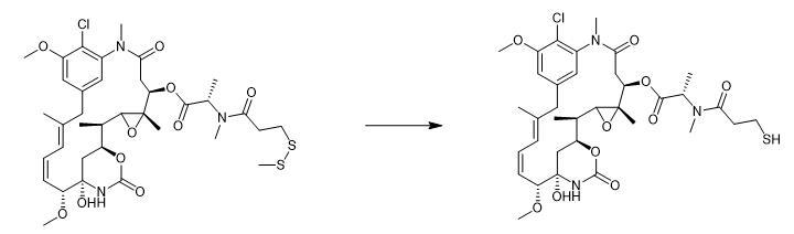 synthesis of Mertansine 