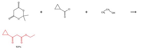 3-环丙基-3-羰基-丙酸乙酯的合成与应用