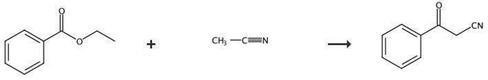 苯甲酰乙腈的结构式