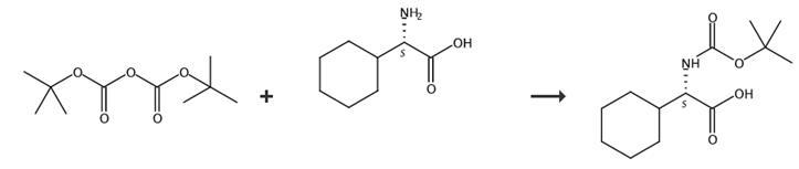 Boc-L-环己基甘氨酸的合成路线