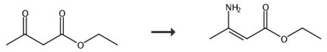 3-氨基巴豆酸乙酯的合成路线
