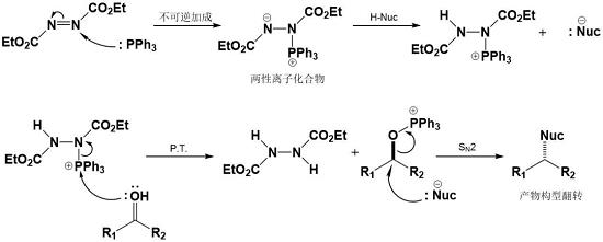 偶氮二甲酸二乙酯（DEAD）反应式3.png