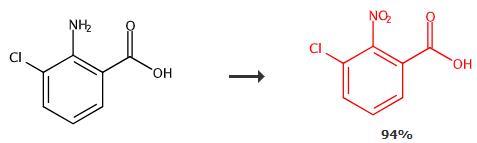 3-氯-2-硝基苯甲酸的合成路线