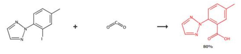 5-甲基-2-(2H-1,2,3-三唑-2-基)苯甲酸的合成路线
