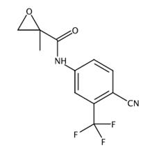 N-[4-氰基-3-(三氟甲基)苯基]甲基环氧丙烯酰胺的合成及其应用