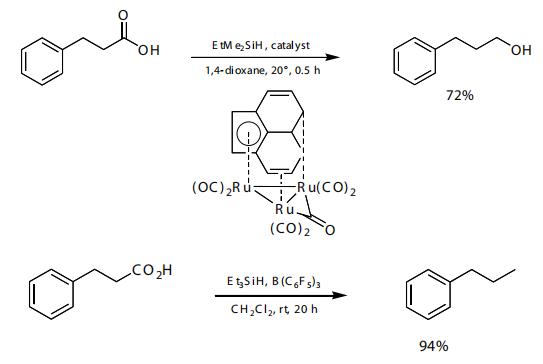 silane reduction of carboxylic acids.png
