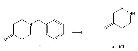 The synthetic method 2 of 4-oxopiperidinium chloride