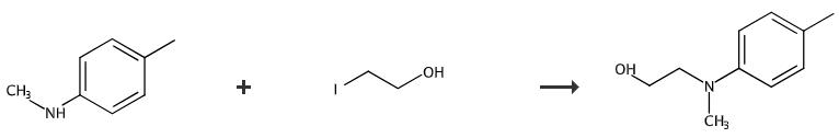 The synthetic method 4 of N-(2-hydroxyethyl)-N-methyl-4-toluidine.