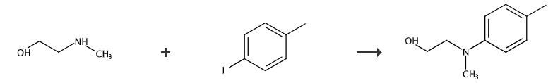 The synthetic method 3 of N-(2-hydroxyethyl)-N-methyl-4-toluidine.