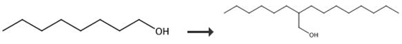 图2 2-己基-1-癸醇的合成路线[2]。