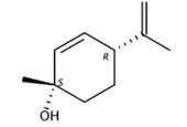 (1S，4R)-1-甲基-4-(1-甲基乙烯基)-2-环己烯-1-醇的合成和作用
