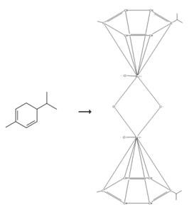 二氯双(4-甲基异丙基苯基)钌(II)的合成路线