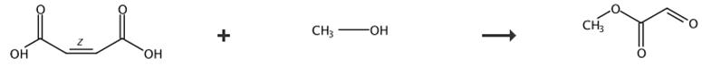 乙醛酸甲酯的合成和用途