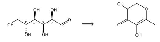 2，3-二氢-3，5二羟基-6-甲基-4(H)-吡喃-4-酮的合成路线
