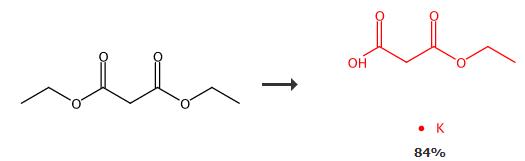 丙二酸单乙酯钾盐的合成路线
