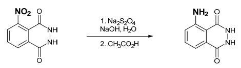 synthesis of Luminol