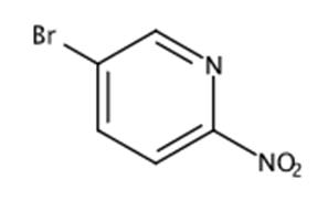 图1 5-溴-2-硝基吡啶的结构式。