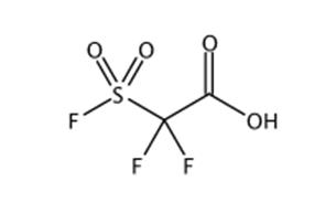 图1 2-氟磺酰基二氟乙酸的结构式。