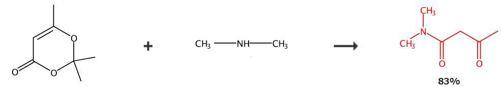 N,N-二甲基乙酰基乙酰胺的合成路线