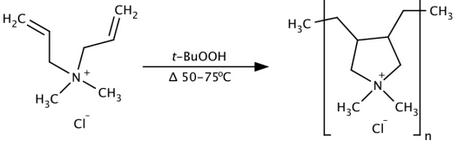 Polymerization of Poly(diallyldimethylammonium chloride) 