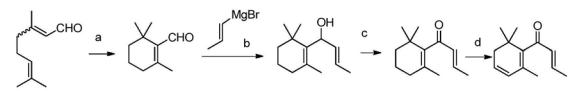 β-突厥烯酮的合成方法