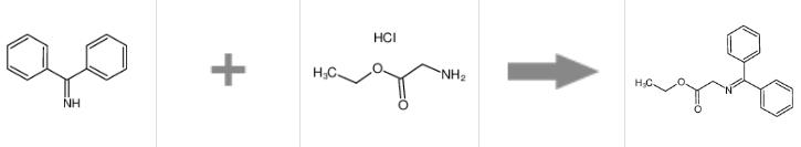 二苯亚甲基甘氨酸乙酯的合成工艺研究