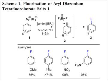 三氟化硼乙醚试剂用于芳烃化合物的亲核氟化