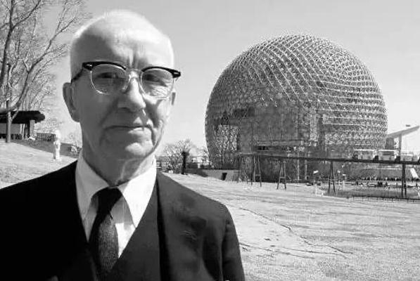 富勒（Fuller）和他建造的球形美国馆