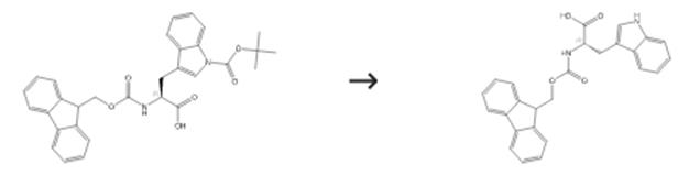 图1 Fmoc-L-色氨酸的合成路线[2]。