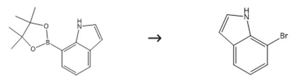 图2 7-溴吲哚的合成路线[3]。