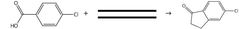 图2 5-氯-1-茚酮的合成路线。