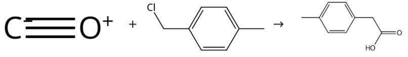 图3 对甲基苯乙酸的合成路线。