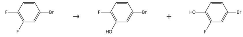 图2 4-溴-2-氟苯酚的合成路线。