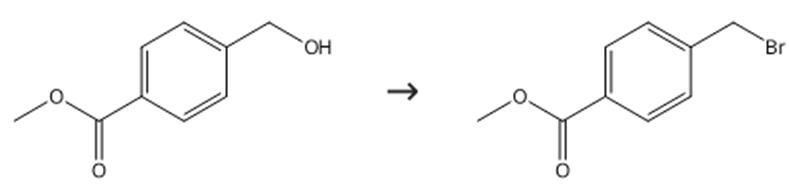 图2 4-溴甲基苯甲酸甲酯的合成路线。