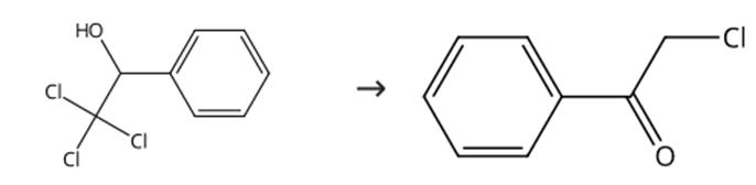 图3 alpha-氯乙酰苯的合成路线。