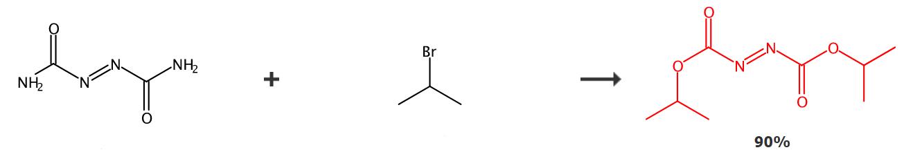 偶氮二甲酸二异丙酯的合成路线