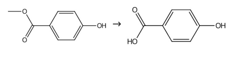 图2 对羟基苯甲酸的合成路线。
