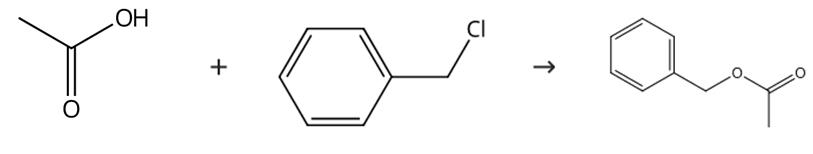 图1 乙酸苄酯的合成路线[2]。